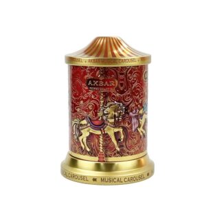 Christmas Gift Tin Box Music Tin Box Carousel Tin box