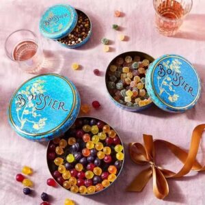 Customized printing eco friendly small mint candy tin box wholesale airtight round candy tin can