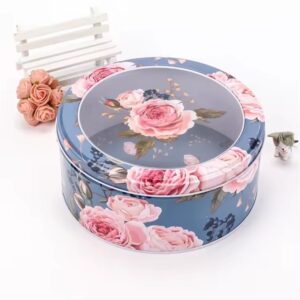 Fashion Custom Tin Box Air Tight Dessert 3 Piece Set Tin box Gift Candy Cookie Package Dry Fruit Tin Box