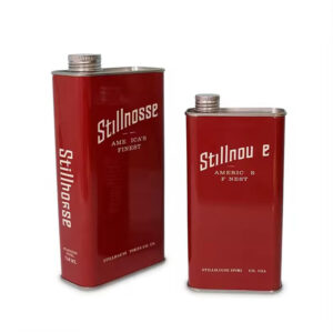 S304 stainless 750 ml Food Grade Metal 750 ml oil tin can Vodka Whisky Wine container Tinplate tin can