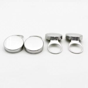 Silver Color Ring Pull Cap Stock Available 26mm Beer Aluminium Lids Bottle Caps Closures