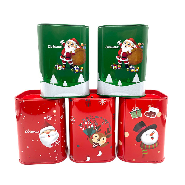 Square Shape Christmas Piggy Bank