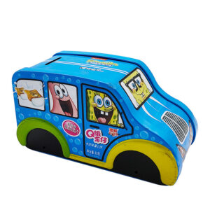 tin box for money coin collection kids car shape tin boxes