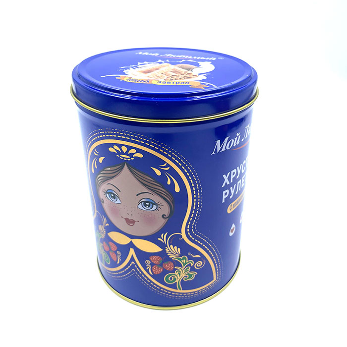 Tinplate Egg Rolls Tin Can