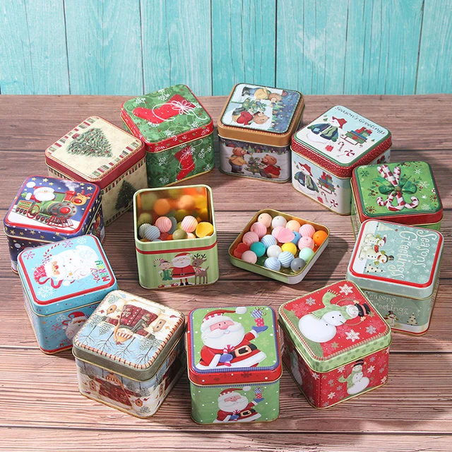 Christmas Gift Tin Box