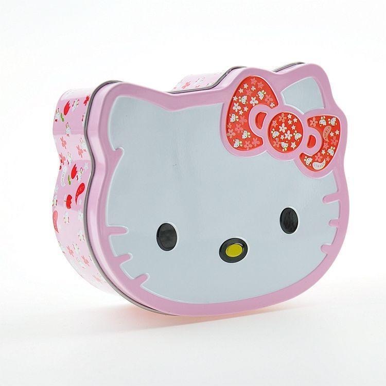 Kawaii Hello Kitty Candy Tin Box