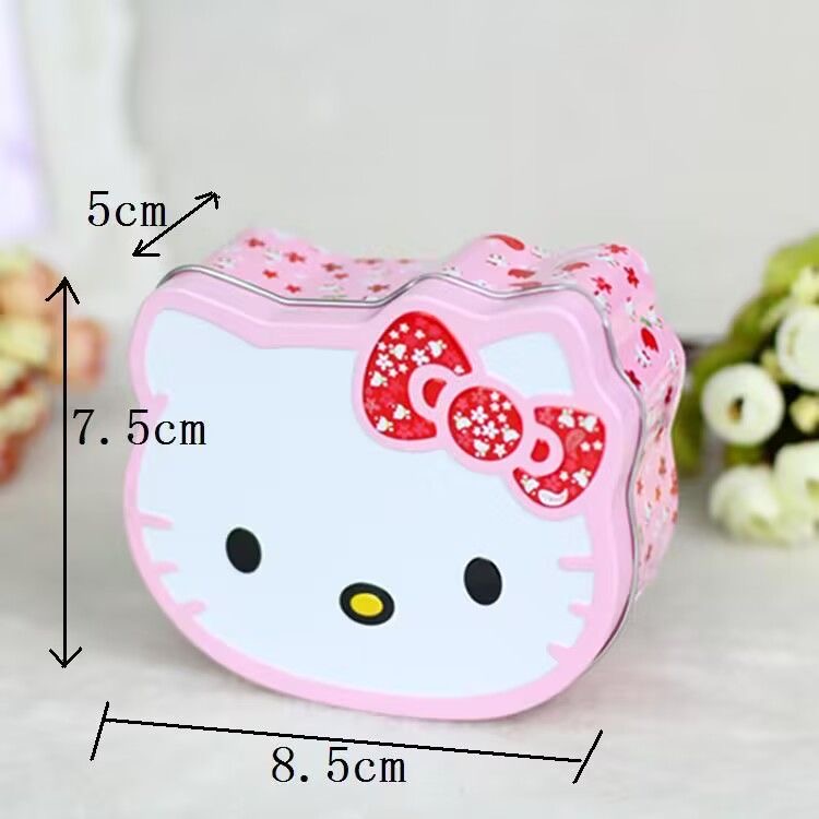 Kawaii Hello Kitty Candy Tin Box