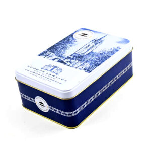 Tinplate metal square box Candy biscuit chocolate box gift packing box