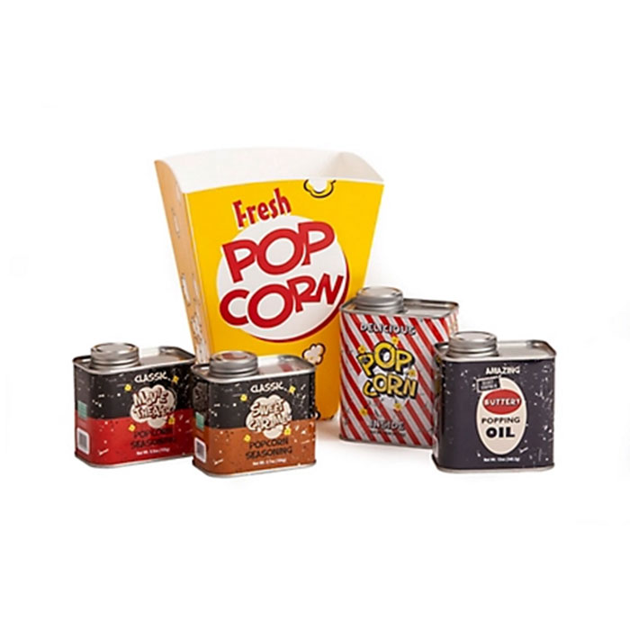 Food Grade Popcorn Metal Tin Can