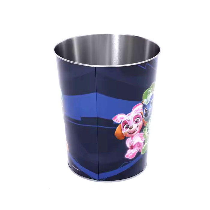 Customizable Popcorn Tin Bucket for Cinema Sale