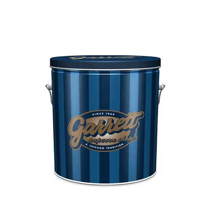 1 Gallon Empty Popcorn Tin Bucket